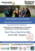 Permanence de RDV individuels - Guingamp - 16 juin 2026