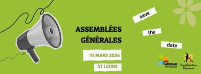 Assemblée générale le 10 mars 2026 !