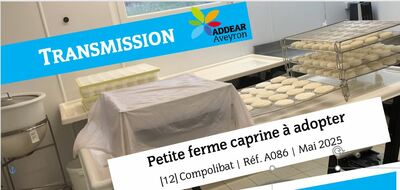 TRANSMISSION | Petite ferme caprine à adopter