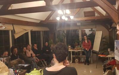 Succès de l’apéro « Jeunes installé.e.s » à Courville jeudi 1er février