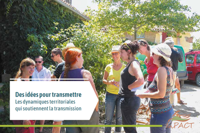 Des idées pour transmettre : les dynamiques territoriales qui soutiennent les transmissions