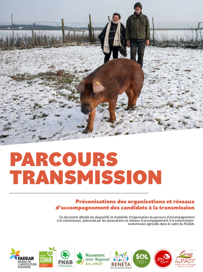 Préconisations des organisations et réseaux d’accompagnement des candidats à la transmission