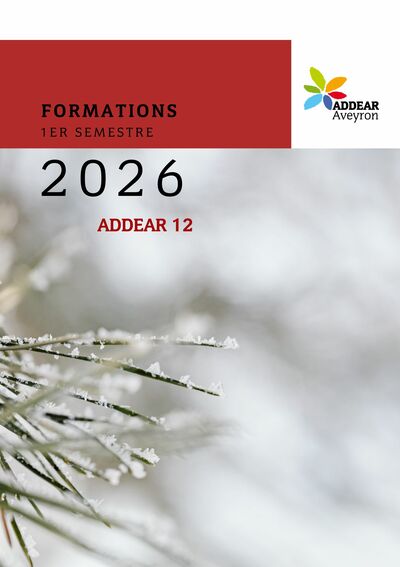 Le catalogue de formations du 1er semestre 2026 est en ligne !